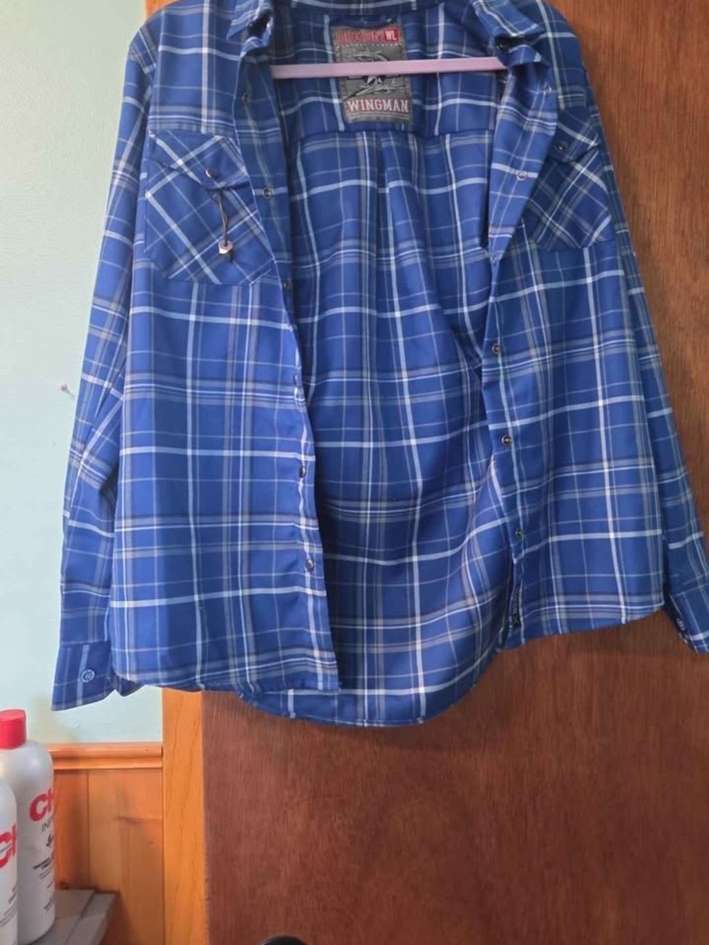 Dixxon Wingman Blue Plaid Shirt